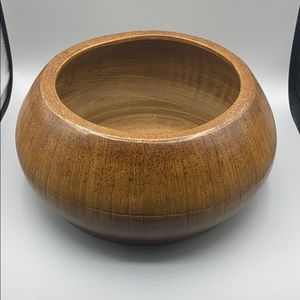 Natural Inspirations Home Decor Bowl. Wood - Look